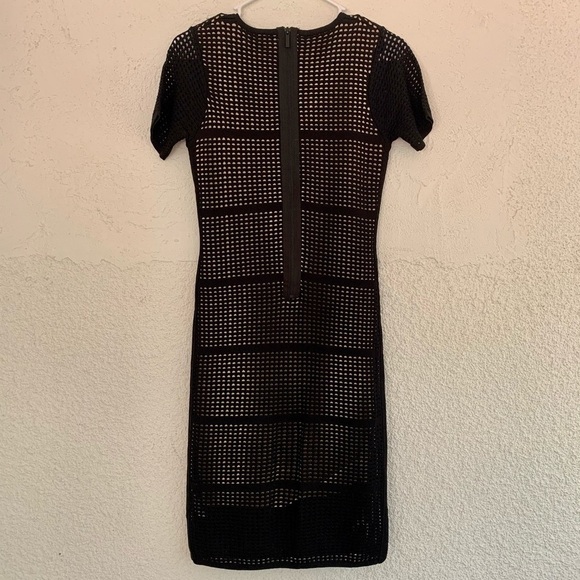 REVOLVE John + Jenn Black Eyelet Body Con Dress - Picture 8 of 11